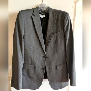 Calvin Klein Suit with Vest, Size M, Grey color.